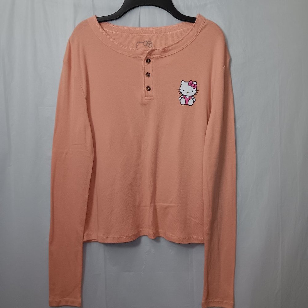 HELLO KITTY LONG-SLEEVE TOP - Picture 2 of 5